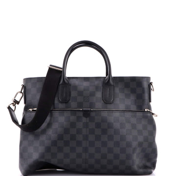 Louis Vuitton 7 Days A Week Handbag Damier Graphite