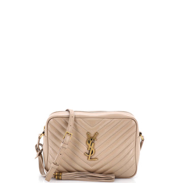 Saint Laurent Lou Camera Bag Matelasse Chevron Leather Small