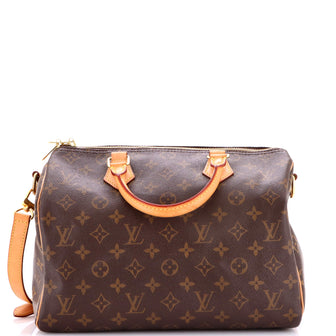 Louis Vuitton Speedy Bandouliere Bag Monogram Canvas 30