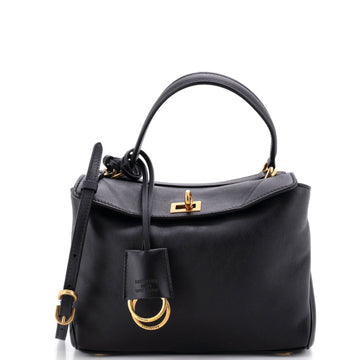 Balenciaga Rodeo Shoulder Bag Leather Mini