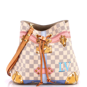 NeoNoe Handbag Limited Edition Damier Summer Trunks