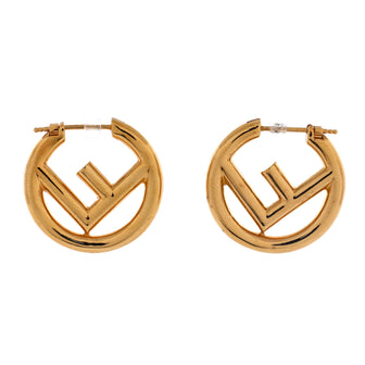 Fendi F is Fendi Hoop Earrings Metal