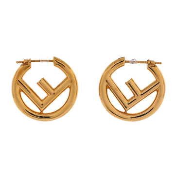Fendi F is Fendi Hoop Earrings Metal