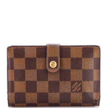 Louis Vuitton French Purse Wallet Damier