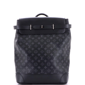 Louis Vuitton Steamer Backpack Monogram Eclipse Canvas