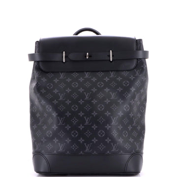 Louis Vuitton Steamer Backpack Monogram Eclipse Canvas