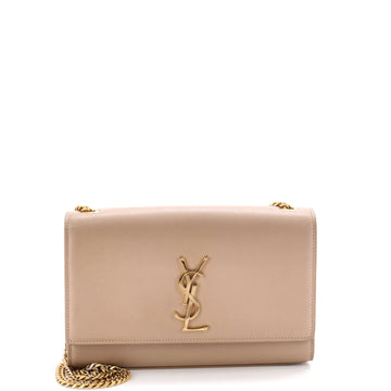 Saint Laurent Classic Monogram Crossbody Bag Grainy Leather Medium
