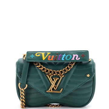 Louis Vuitton New Wave Chain Bag Quilted Leather PM