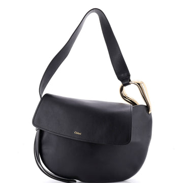 Chloe Kiss Flap Hobo Leather Medium
