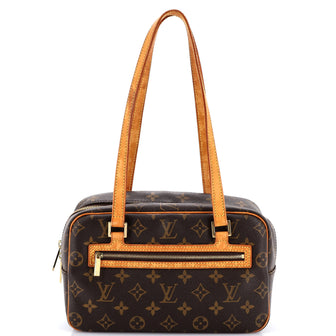 Louis Vuitton Cite Handbag Monogram Canvas MM