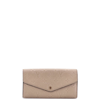 Louis Vuitton Sarah Wallet NM Monogram Empreinte Leather