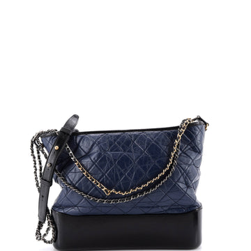 Chanel Gabrielle Hobo Quilted Aged Calfskin Large