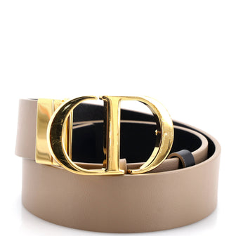 Christian Dior 30 Montaigne Belt Leather Wide