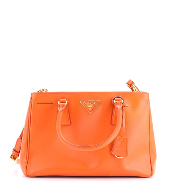 Prada Galleria Double Zip Tote Saffiano Leather Medium