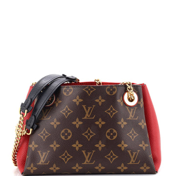 Louis Vuitton Surene Handbag Monogram Canvas with Leather BB