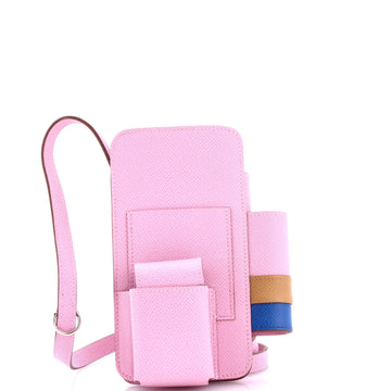 Hermes Hermesway Phone Case Crossbody Bag Epsom