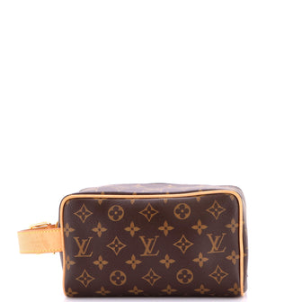 Louis Vuitton Locker Dopp Kit Monogram Canvas