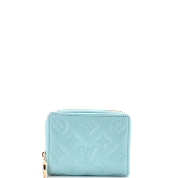 Louis Vuitton Coussin Lou Wallet Monogram Embossed Lambskin
