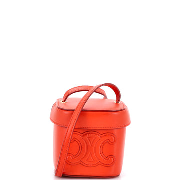 Celine Cuir Triomphe Box Bag Leather Small