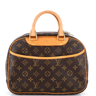 Louis Vuitton Trouville Handbag Monogram Canvas