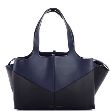 Celine Tri-Fold Shoulder Bag Smooth Calfskin Medium
