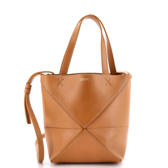 Loewe Puzzle Fold Tote Leather Mini