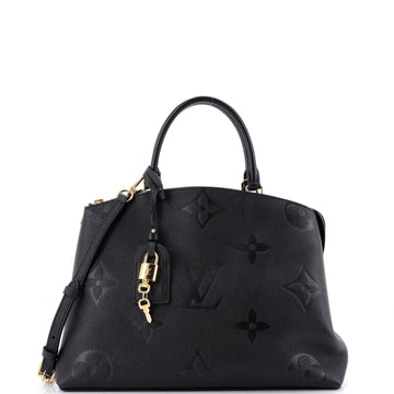 Louis Vuitton Grand Palais Handbag Monogram Empreinte Giant