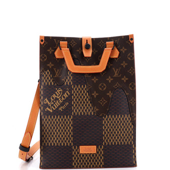Louis Vuitton Nigo Tote Limited Edition Giant Damier and Monogram Canvas Mini