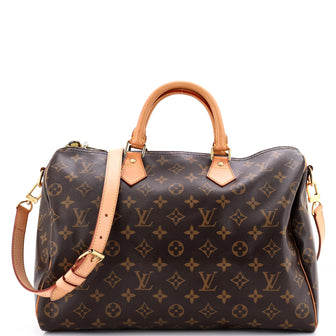 Louis Vuitton Speedy Bandouliere Bag Monogram Canvas 35