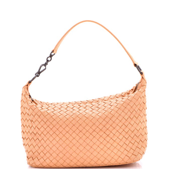 Bottega Veneta Zip Hobo Intrecciato Nappa Small