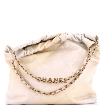 Chanel 22 Chain Hobo Quilted Ombre Leather Medium