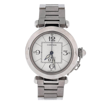 Cartier Pasha C Big Date Automatic Watch Stainless Steel 35