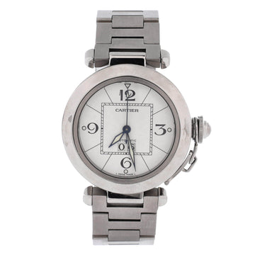 Cartier Pasha C Big Date Automatic Watch Stainless Steel 35