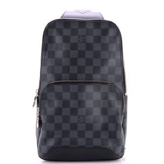 Louis Vuitton Avenue Sling Bag Damier Graphite