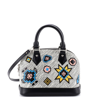 Louis Vuitton Alma Handbag Limited Edition Azteque Epi Leather BB