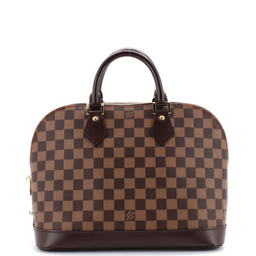 Louis Vuitton Vintage Alma Handbag Damier PM