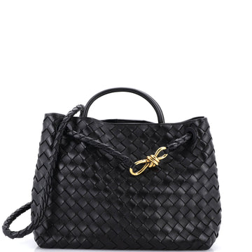 Bottega Veneta Andiamo Top Handle Bag Intrecciato Nappa Medium