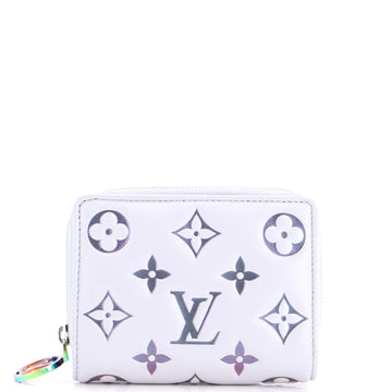 Louis Vuitton Coussin Lou Wallet LV Ski Monogram Embossed Lambskin