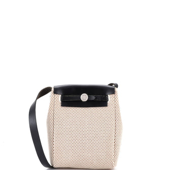 Hermes Herbag Toile and Leather TPM