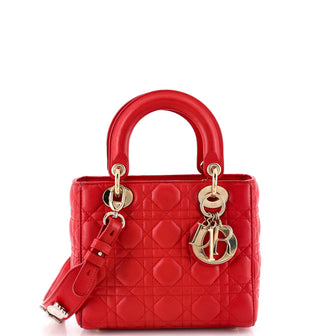 Christian Dior My Lady Dior Bag Cannage Quilt Lambskin