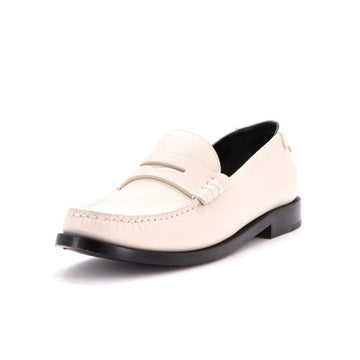 Saint Laurent Women's Le Monogram Penny Loafers Leather