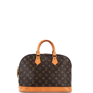 Louis Vuitton Vintage Alma Handbag Monogram Canvas PM