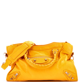Balenciaga City Classic Studs Bag Leather Medium