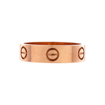Cartier Love Band Ring 18K Rose Gold