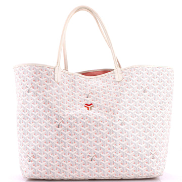 Goyard Saint Louis Tote Claire Voie Coated Canvas GM