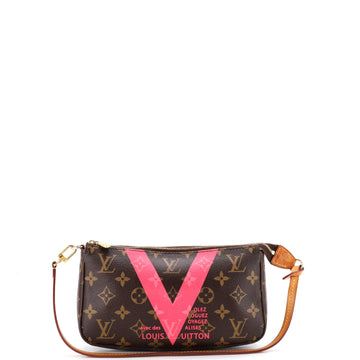 Louis Vuitton Pochette Accessoires NM Limited Edition V Monogram Canvas