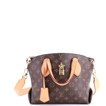 Louis Vuitton Flower Zipped Tote Monogram Canvas MM
