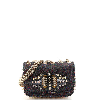 Christian Louboutin Sweet Charity Crossbody Bag Spiked Leather Mini