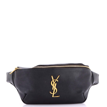Saint Laurent Classic Monogram Belt Bag Leather