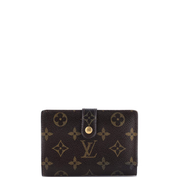 Louis Vuitton French Wallet Monogram Canvas